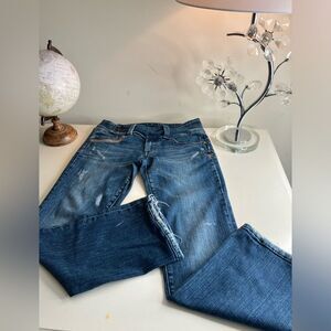 MISS ME 30/27  Distressed Unisex Bootcut Jeans